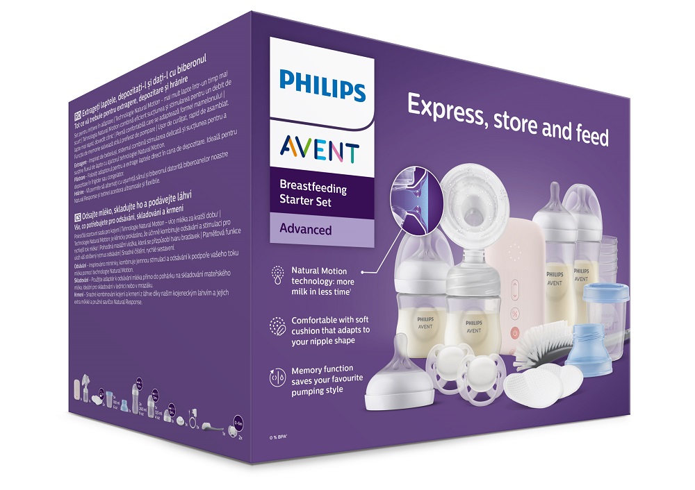Philips AVENT Extractor de leche materna eléctrico set SCD340/31+Regalo - Imagen 6