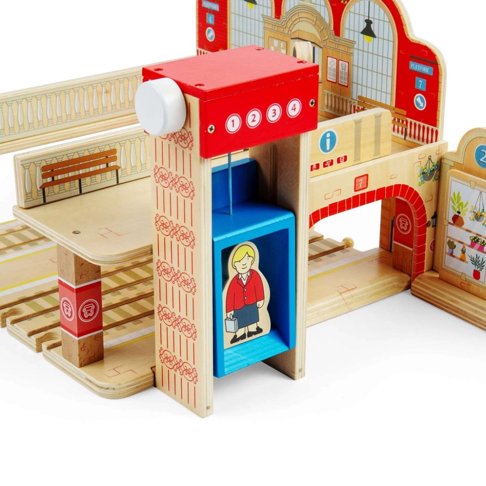 Bigjigs Rail Dworzec Główny - obrazek 7