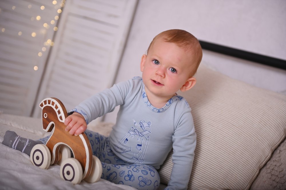 Body smanicato con immagine DR Outlast® - azzurro ghiaccio 62 - immagine 7