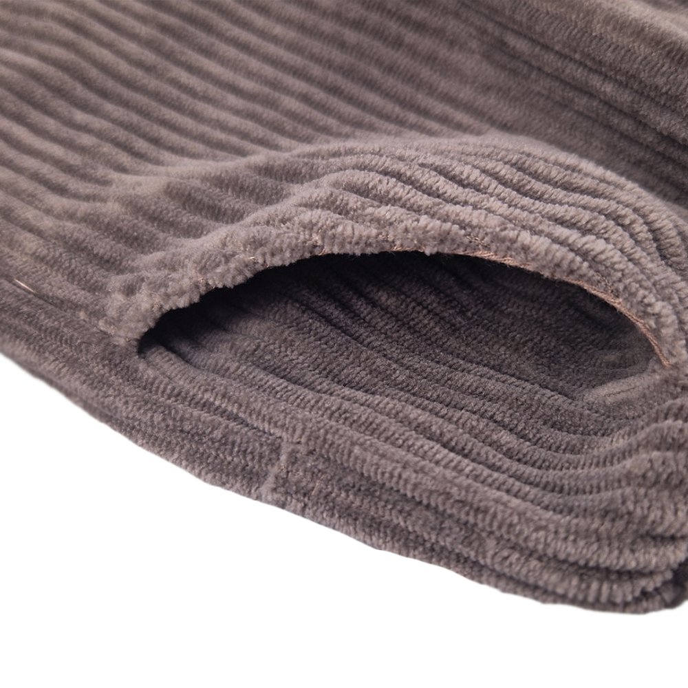 Pantalones de pana con dobladillo - marrón 68 - Imagen 4