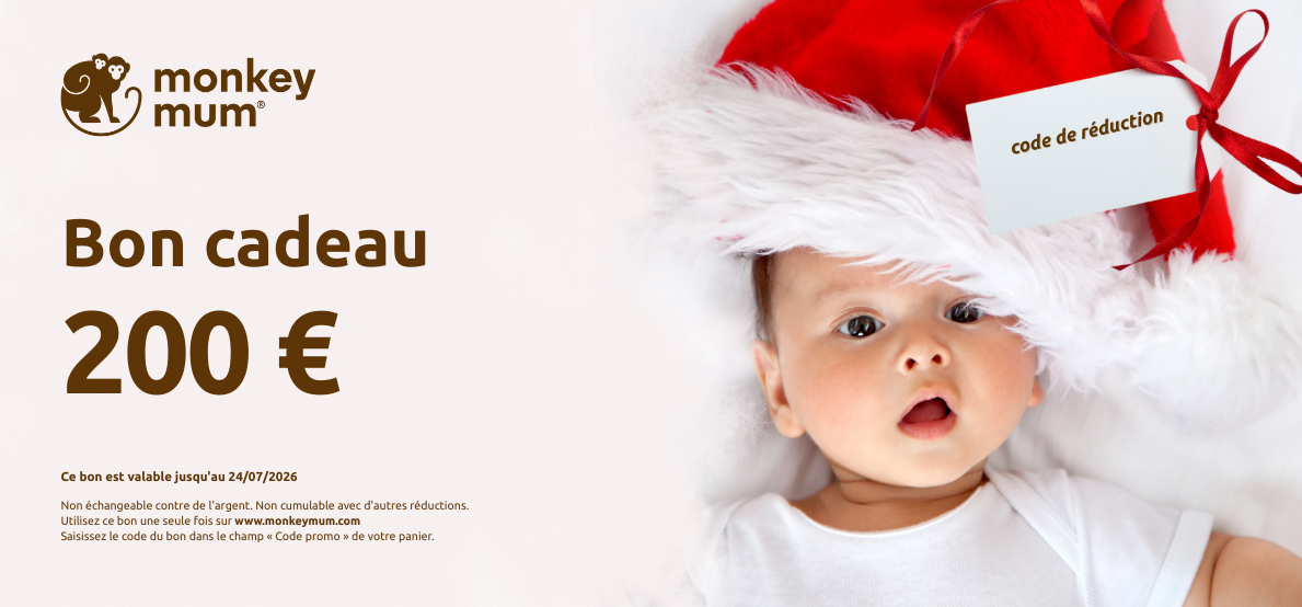 Chèque-cadeau d'une valeur de 200 EUR Bébé