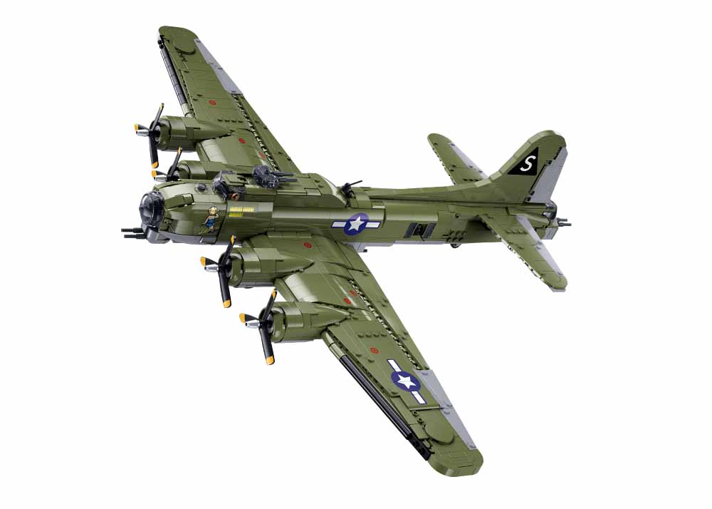 Sluban Model Bricks M38-B1367 Americký bombardér B-17G v měřítku 1:44
