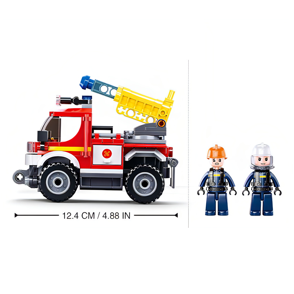 Sluban Hasiči M38-B0965 Off-road s vodním dělem (obrázek 5)