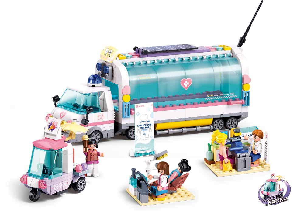 Sluban Metropolis M38-B1215 Mobilní ošetřovací vůz