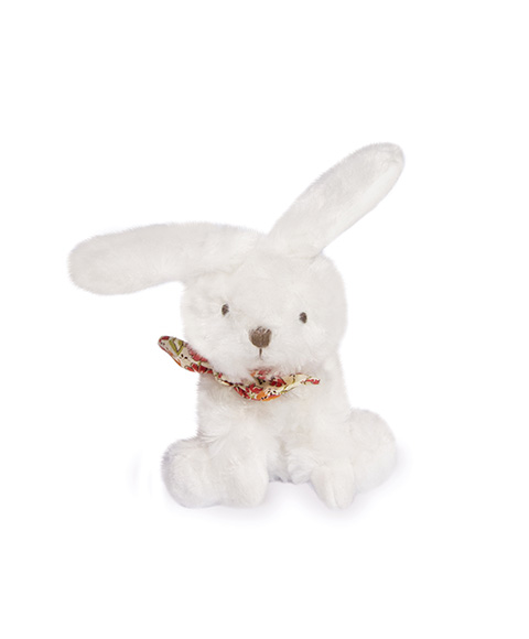 Doudou Plyšový králíček s šátkem 12 cm (obrázek 3)