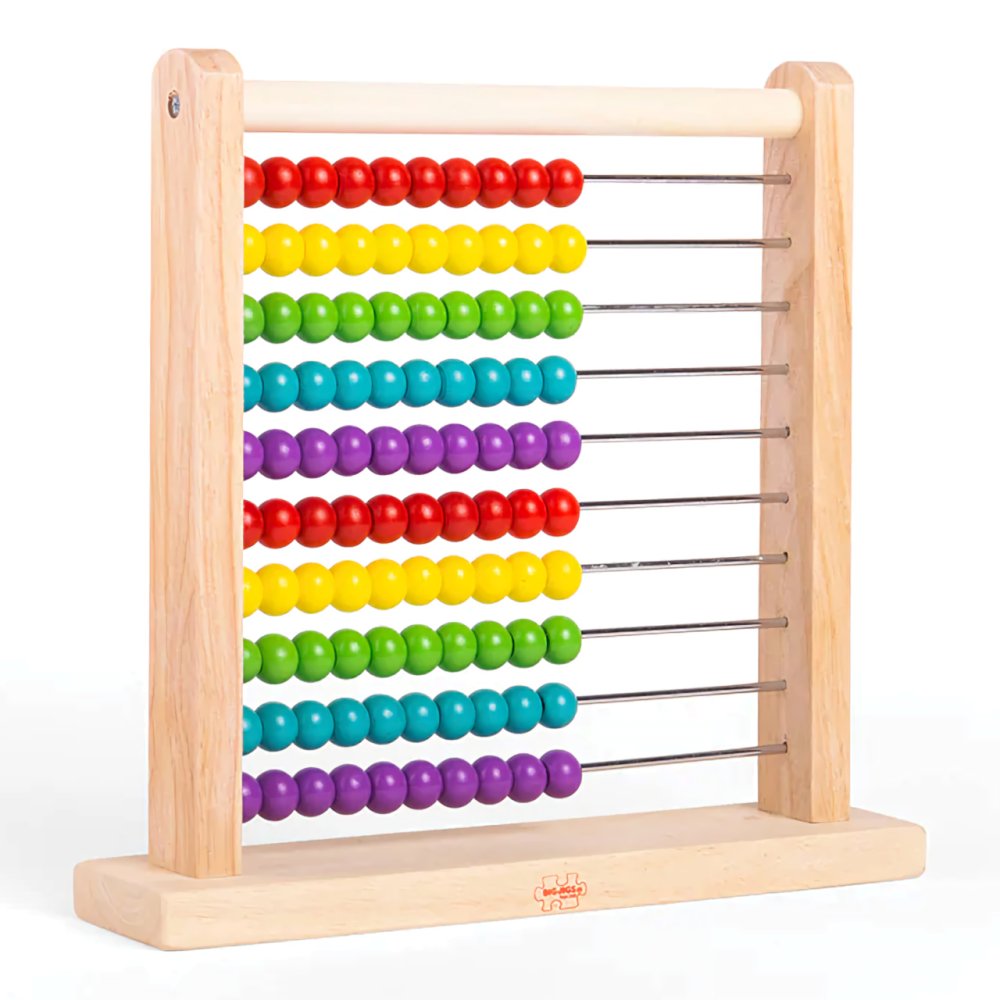 Bigjigs Toys Dřevěné počítadlo (obrázek 10)