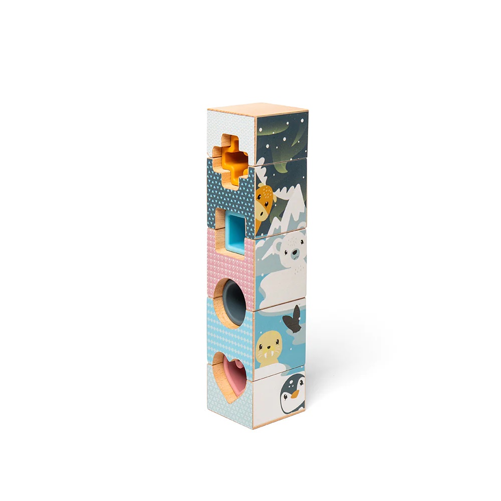 Bigjigs Toys Puzzle Arktická věž (obrázek 5)