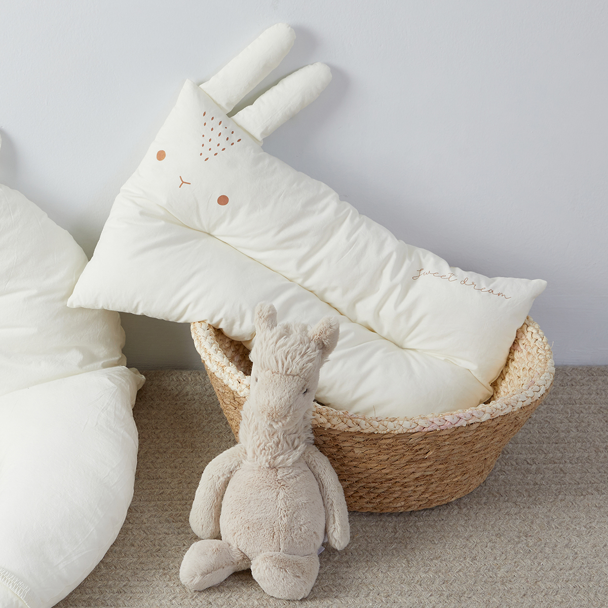 Coussin Pour Bébé - Lapin