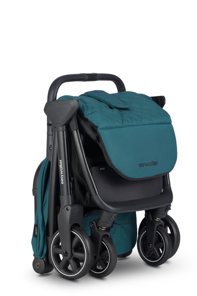 EASYWALKER Sportvagn Jackey Teal Green + PETITE&MARS Väska Jibot GRATIS