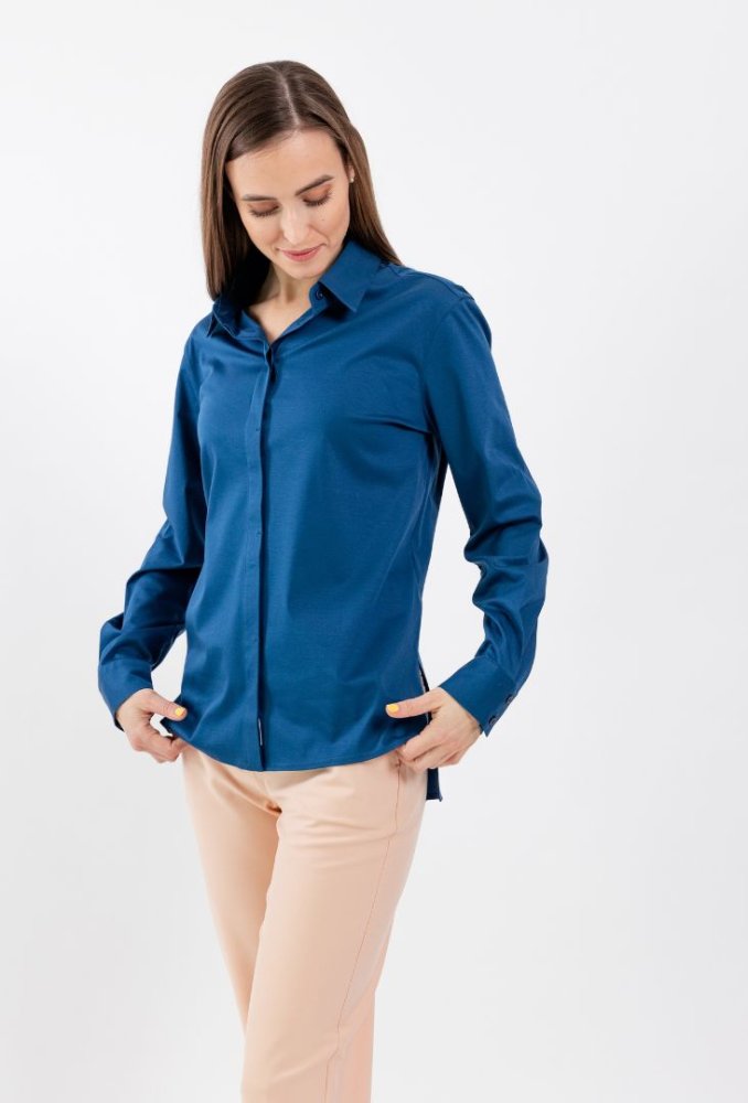 Women's Shirt Be Lenka Essentials - Navy M Blue