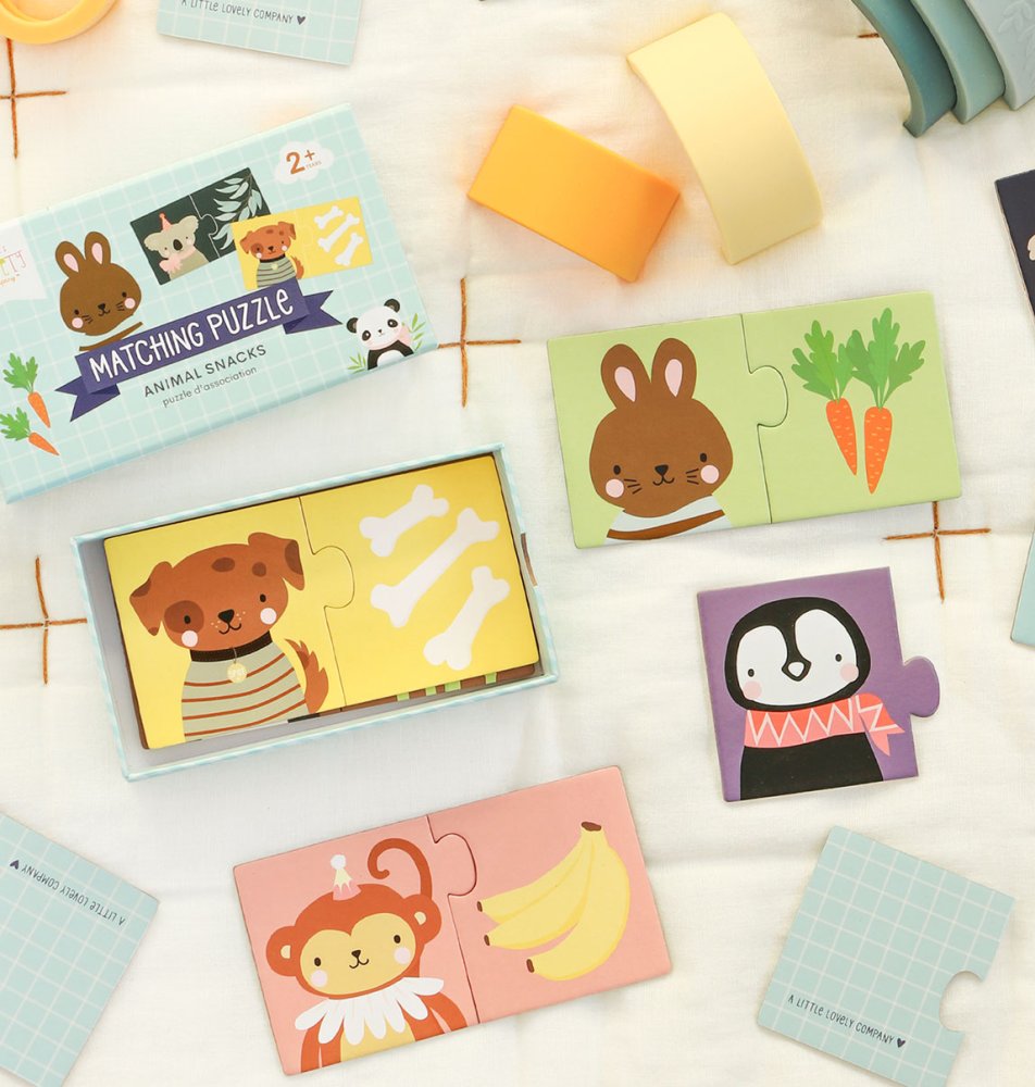 A Little Lovely Company - Puzzle d'association - Friandises pour animaux – Image 5