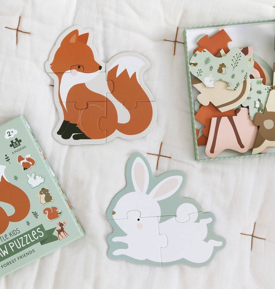 A Little Lovely Company - puzzle con animali del bosco - immagine 5