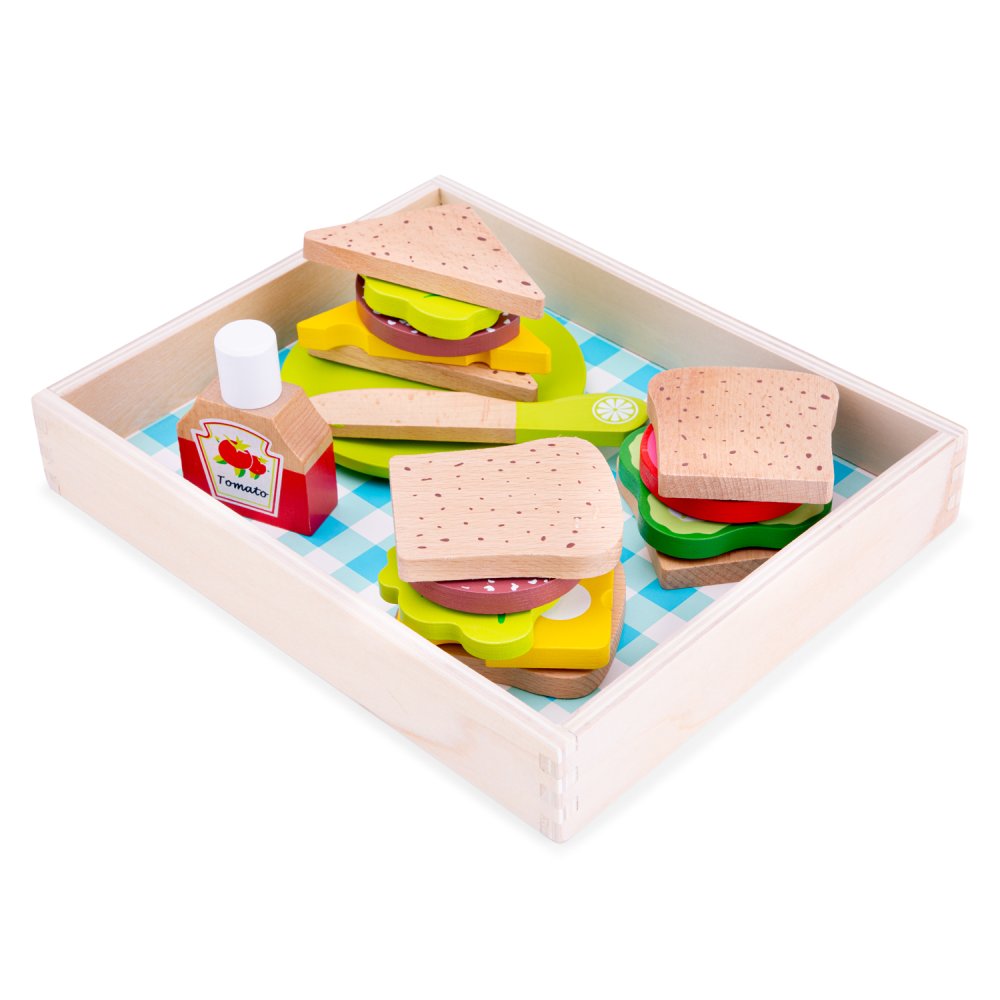 Box per pranzo e picnic - Alimenti in legno - immagine 3