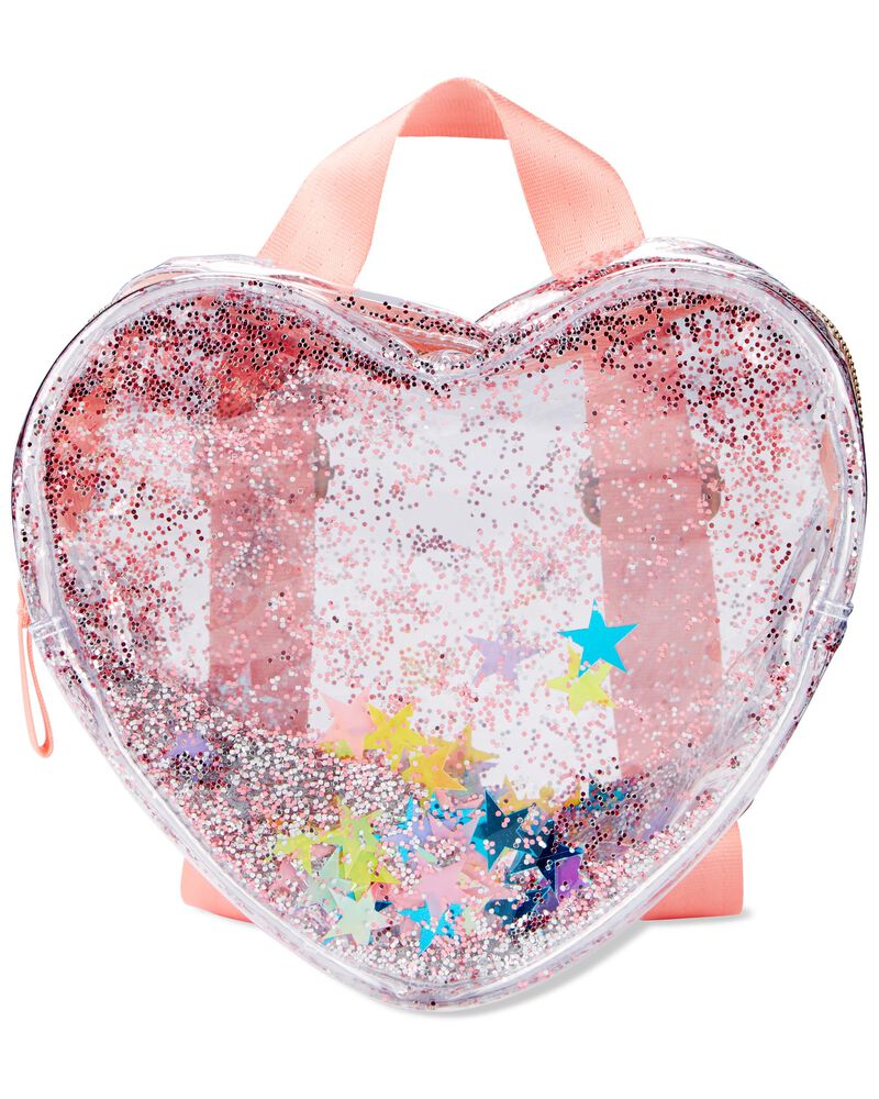 SKIP HOP Zainetto trasparente con cuore scintillante 6a+