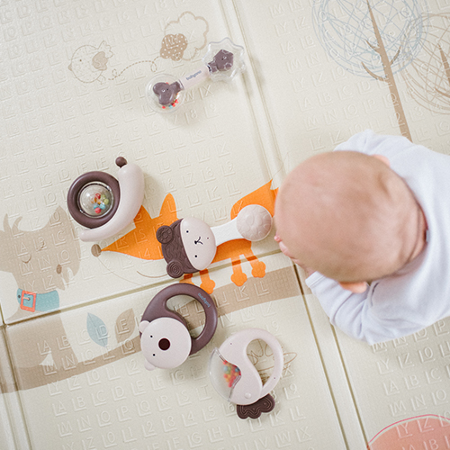 BABYONO Sonaglio pappagallo 3m+ - immagine 6