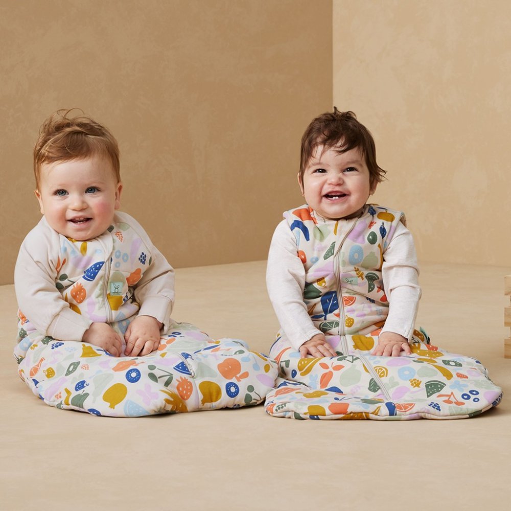 ERGOPOUCH Śpiworek do spania bawełna organiczna Jersey Fruit Salad 8-24 m, 8-14 kg, 2,5 tog - obrazek 4