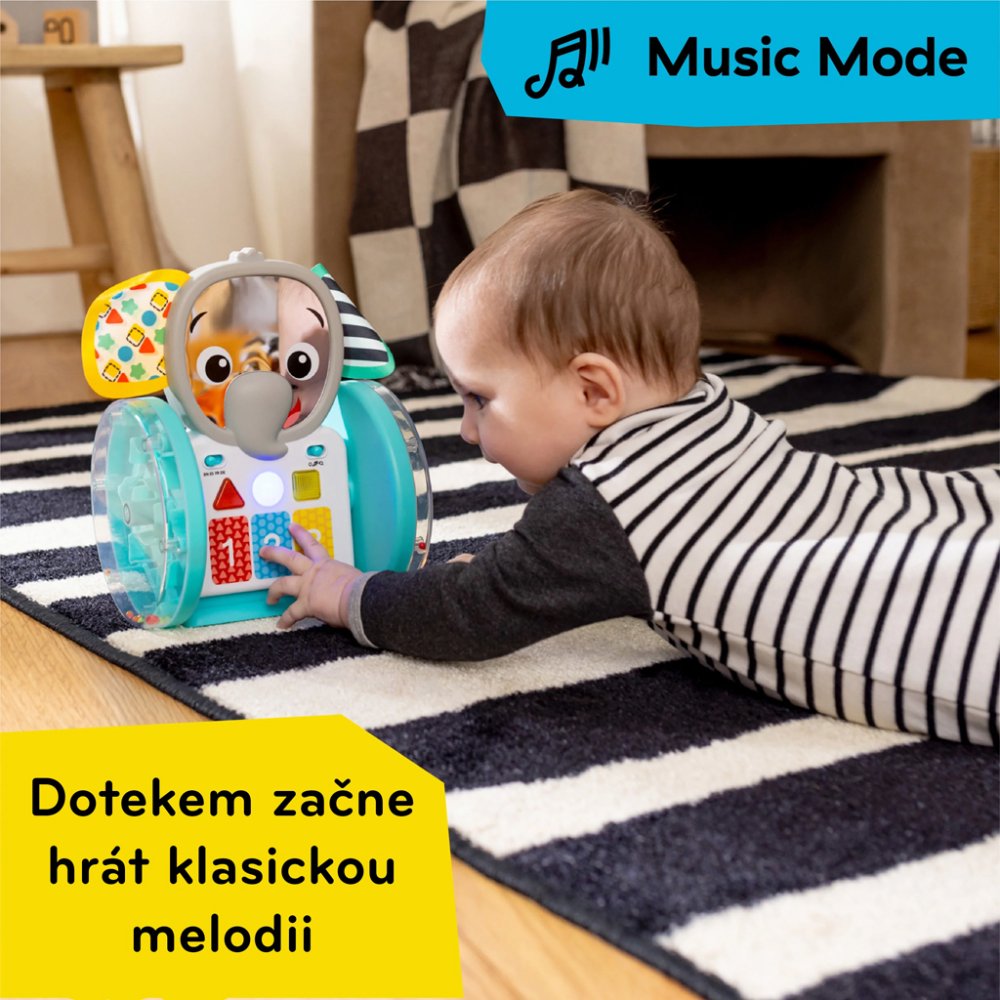 BABY EINSTEIN Jouet musical interactif Chase & Tap Earl™ 6m+ – Image 3
