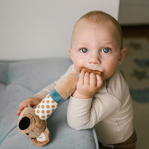 BABYONO Gioco cigolante con massaggiagengive Koala Charlie 3m+ - immagine 4