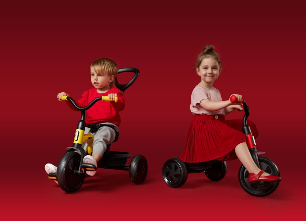 QPLAY Triciclo Ant plus Blue, età 2 - 6 anni - immagine 5