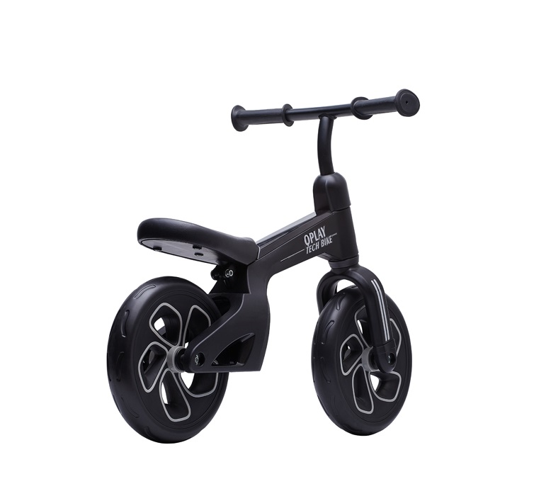 QPLAY Draisienne Tech Black, âge 2 - 4 ans, jusqu'à 30 kg – Image 5