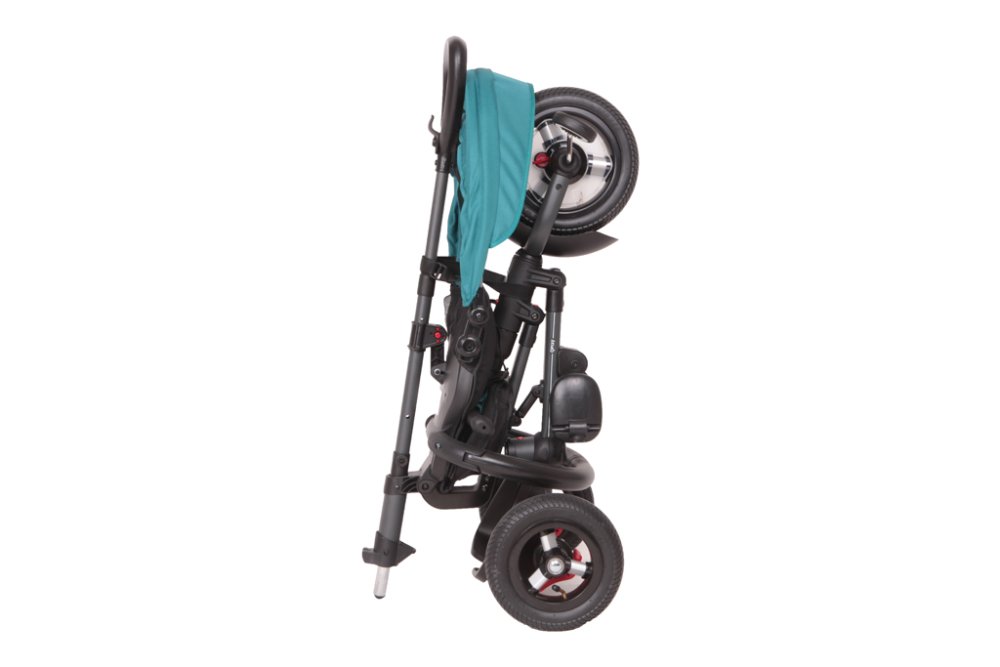 Tricycle QPLAY Rito air gel (Rubber) Noir, âge 10-72 mois – Image 6