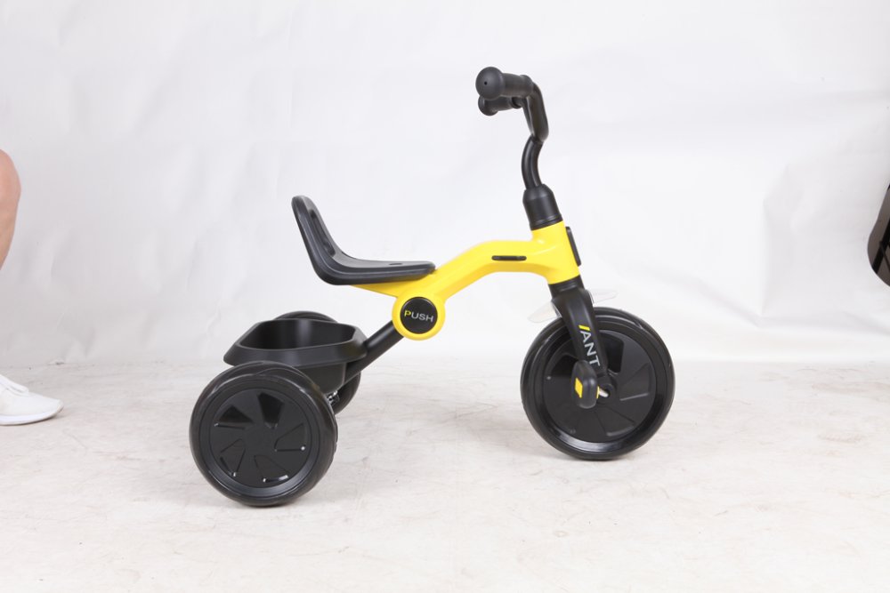 QPLAY Triciclo Ant Yellow, età 2-6 anni - immagine 4