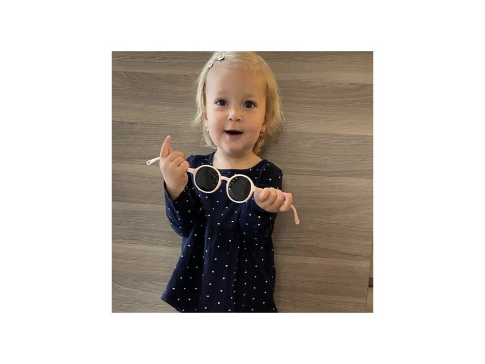 LITTLE KYDOO Lunettes de soleil Rose Mat UV 400, polarisées 1-3 ans – Image 6
