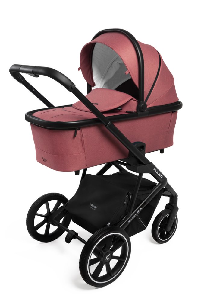 MUUVO Wózek wielofunkcyjny Slick 2.0 zestaw 2w1 Pure pink - obrazek 4