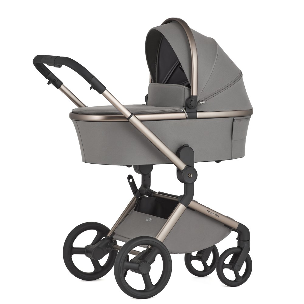 ANEX Kombikinderwagen Flo Charm + CYBEX Aton B2 i-Size + Basis – Bild 3