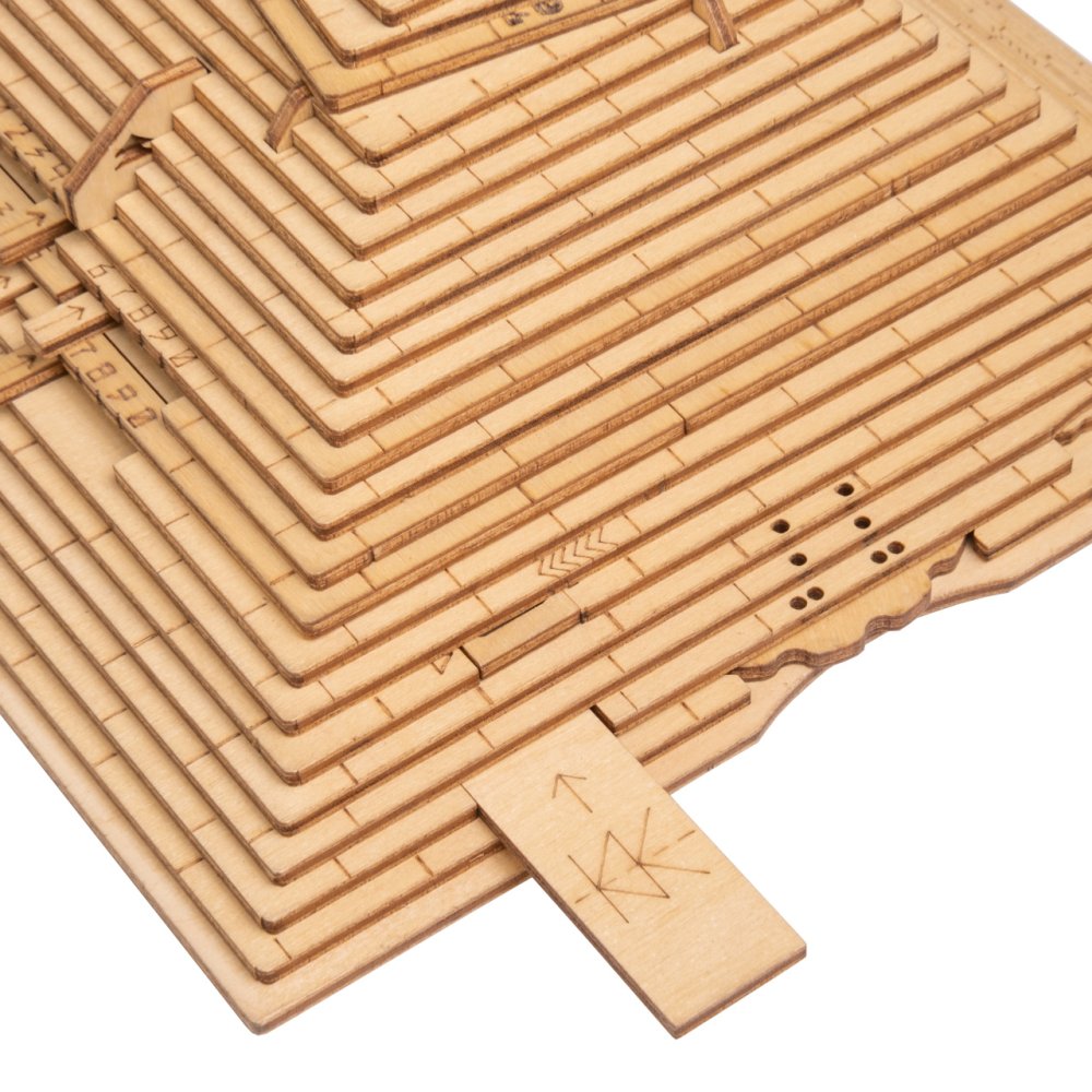 EscapeWelt 3D dřevěná skládačka hlavolamu Pyramida (obrázek 11)