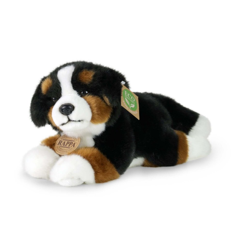 Rappa Berner Sennenhund Plüschtier liegend 23 cm ECO-FRIENDLY