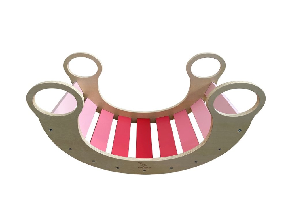 2Kids Toys Montessori różowa huśtawka