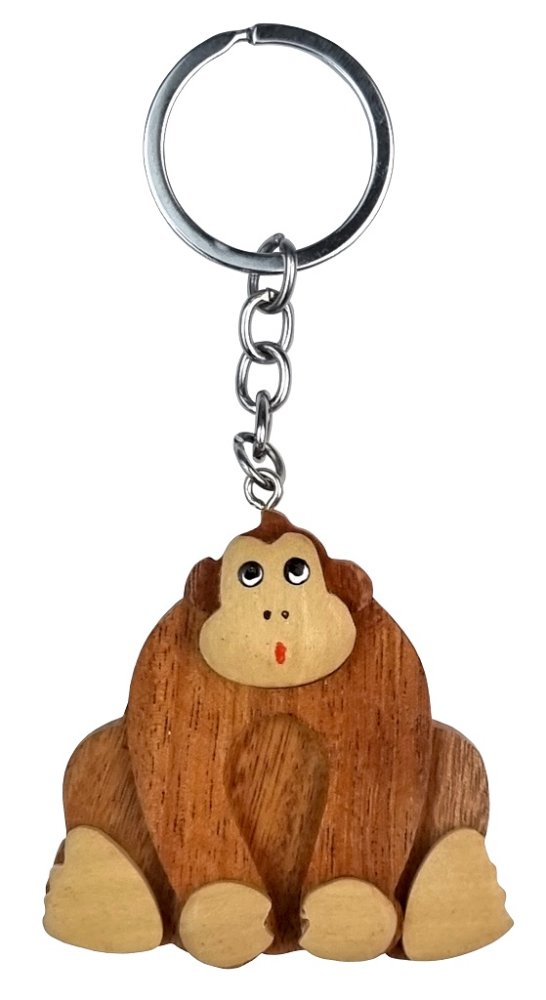 2Kids Toys Porte-clés en bois grand Singe