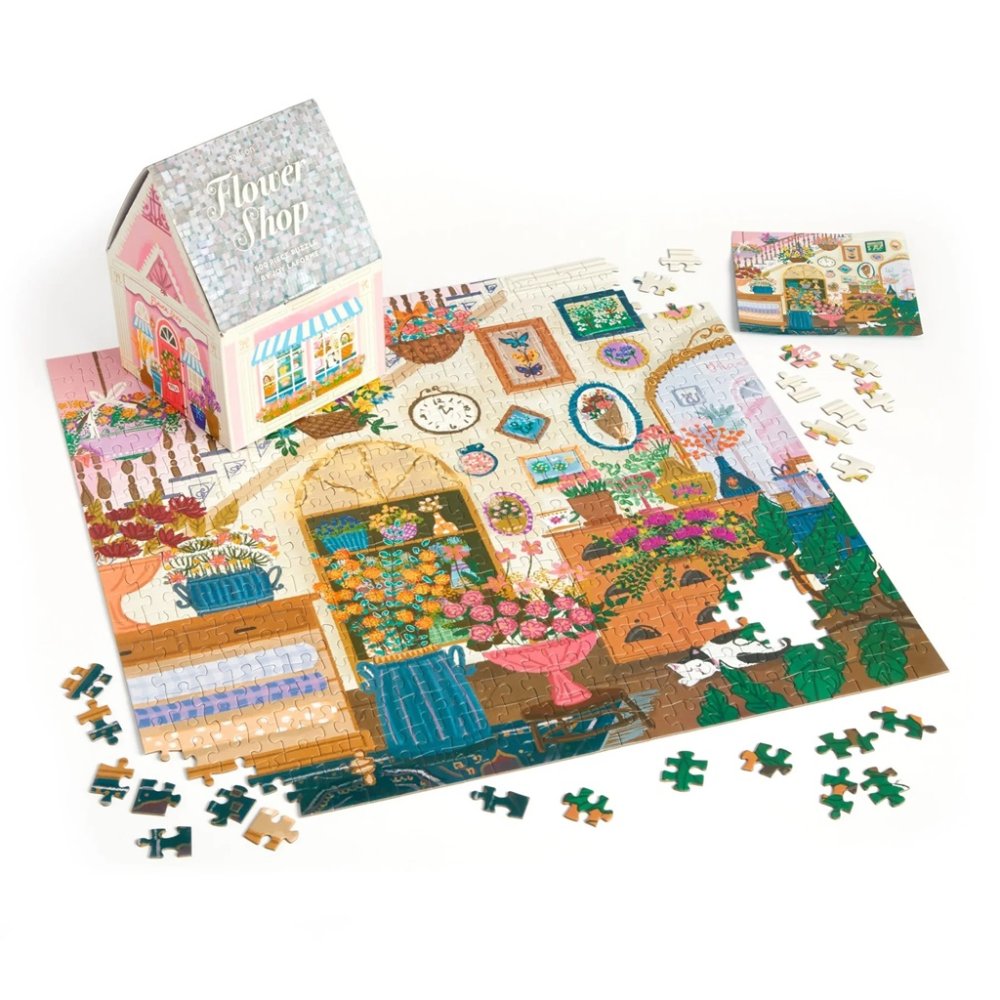 Puzzle Galison La boutique de fleurs de Joy Laforme 500 pièces – Image 4