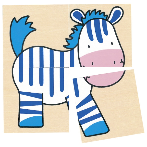 Goki Puzle y juego de memoria Animales salvajes - Imagen 4