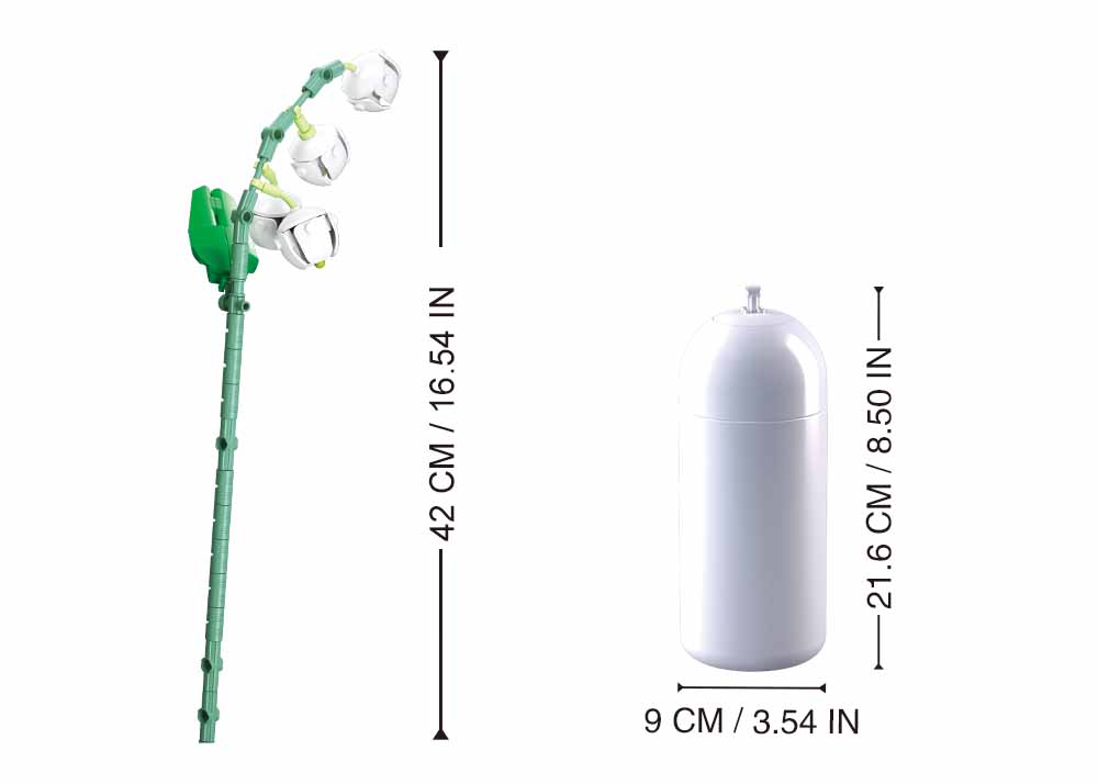 Sluban Flowers M38-B1101-09 Gyöngyvirágok vázában - Image 5