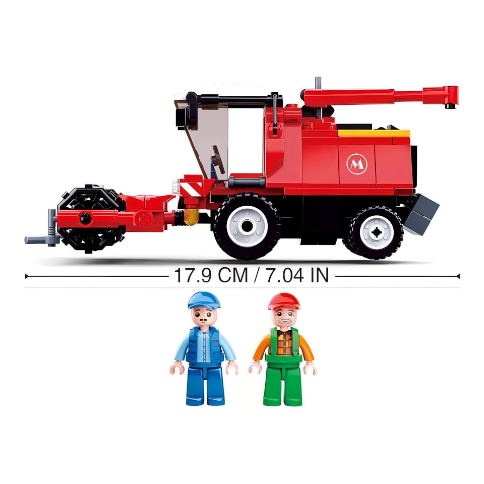 Sluban Town Farm M38-B0779 Mähdrescher – Bild 5