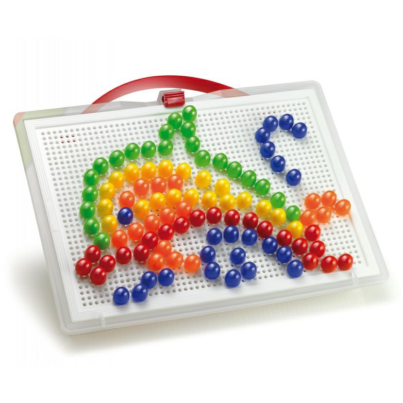 Quercetti Mosaïque FantaColor Portable 150 pièces (Ø15 mm) – Image 3