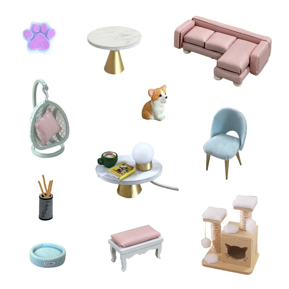 2Kids Toys miniatura della casa delle bambole Castello delle fiabe - immagine 4