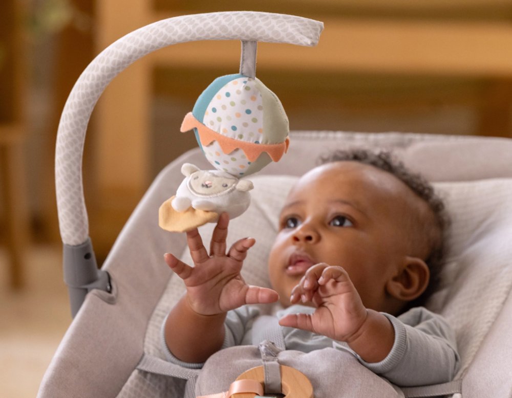 INGENUITY Hamaca Masaje Vibratoria con Melodía Soulful Skies™ 0m+ hasta 9kg - Imagen 3