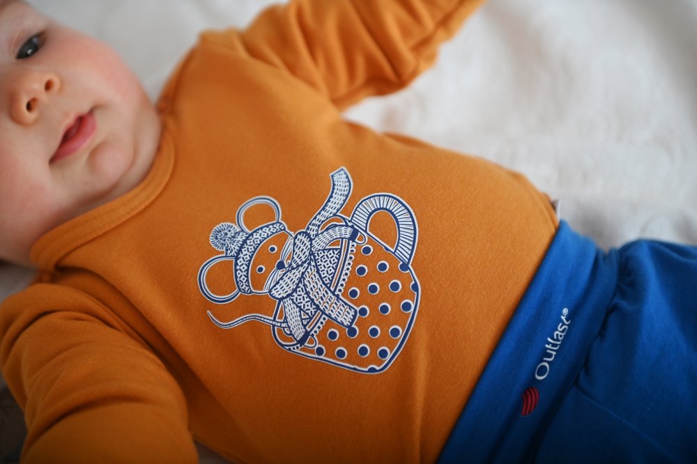 Body à manches image DR Outlast® - miel 62 – Image 6