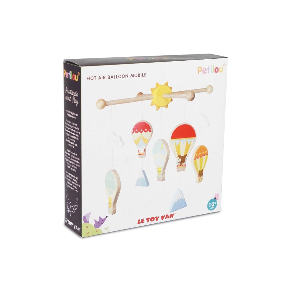 Le Toy Van Petilou závěsný kolotoč horkovzdušné balóny (obrázek 2)