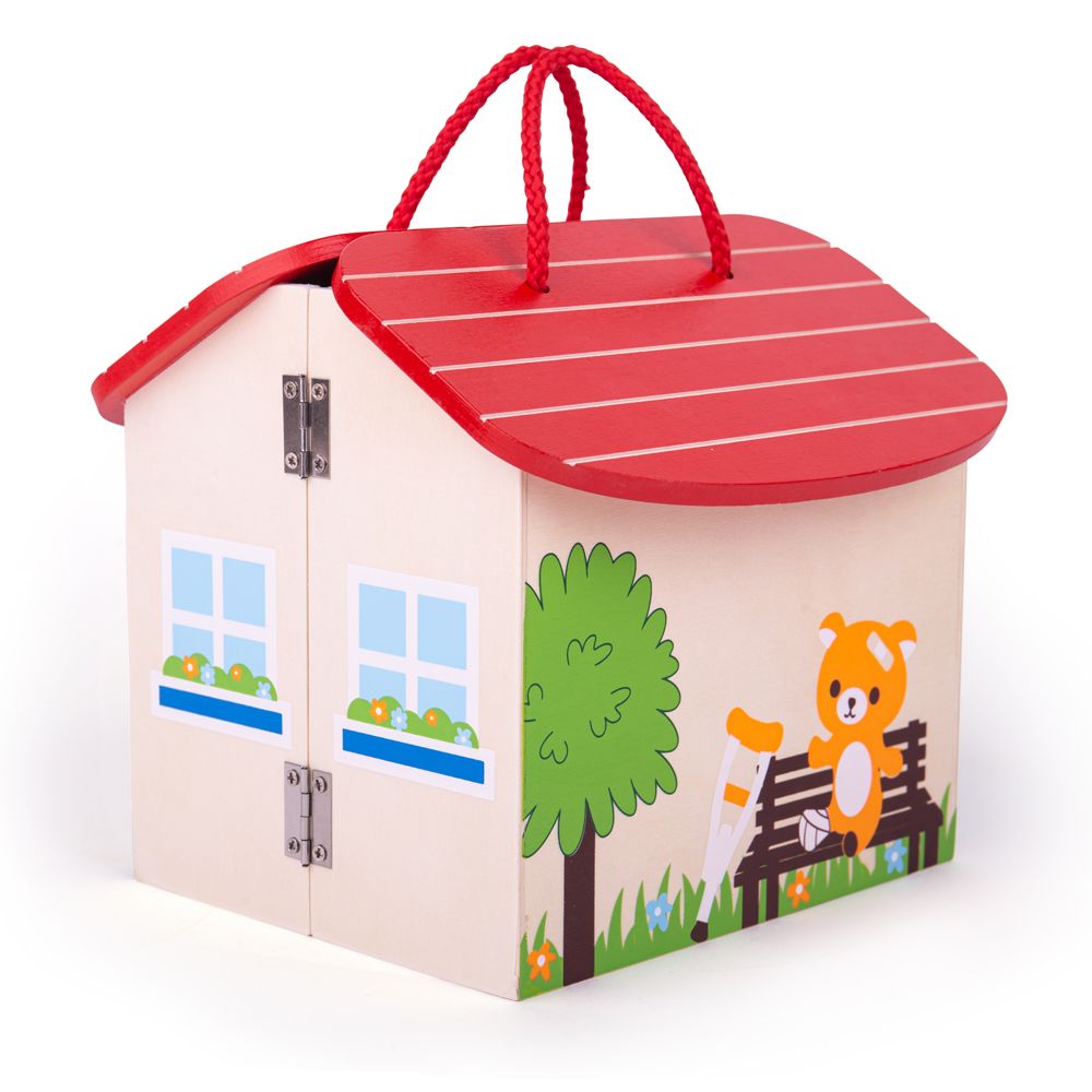 Bigjigs Toys Medvědí nemocnice (obrázek 9)