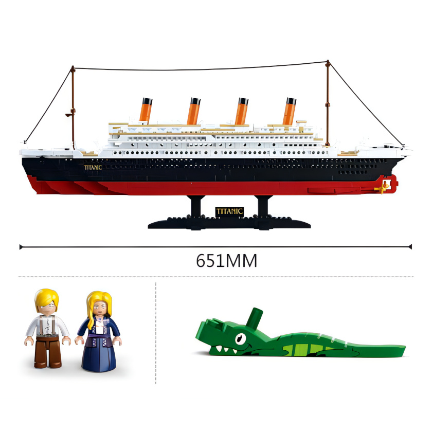 Sluban Titanic M38-B0577 Titanic velký (obrázek 5)