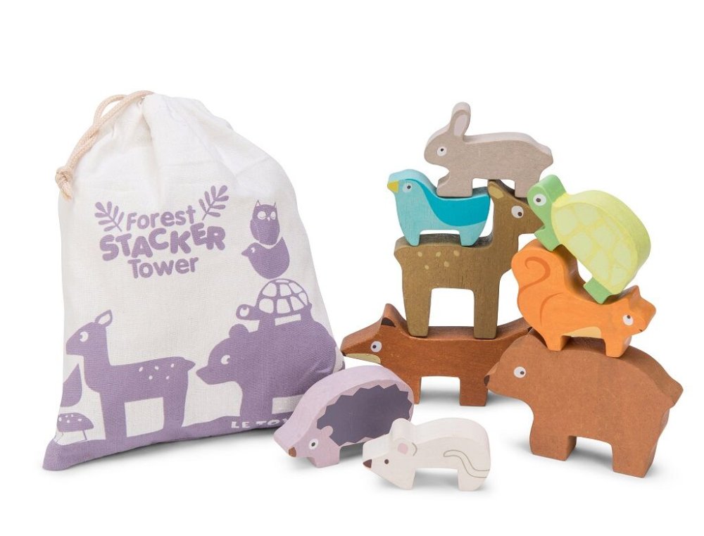Le Toy Van Petilou Skládací věž zvířátka (obrázek 11)