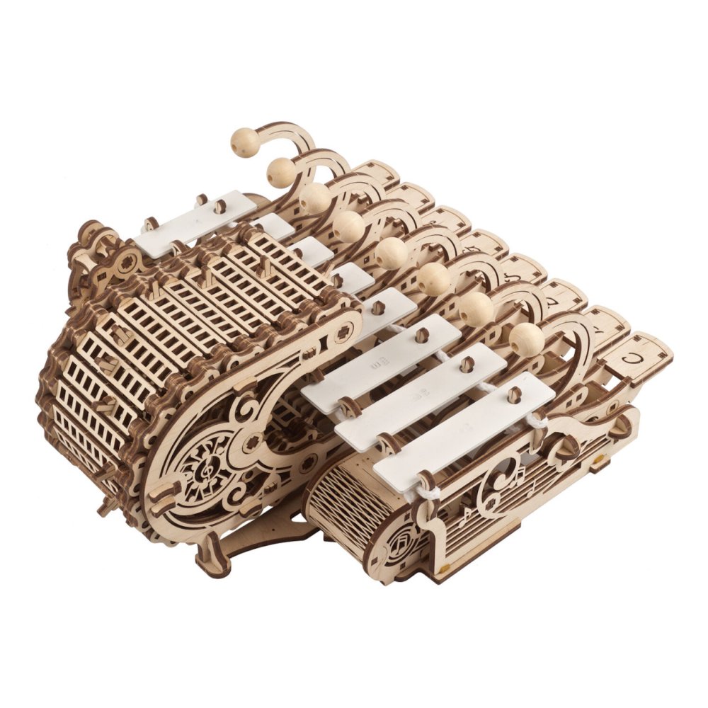 Ugears 3D dřevěné mechanické puzzle Programovatelná celesta (obrázek 10)