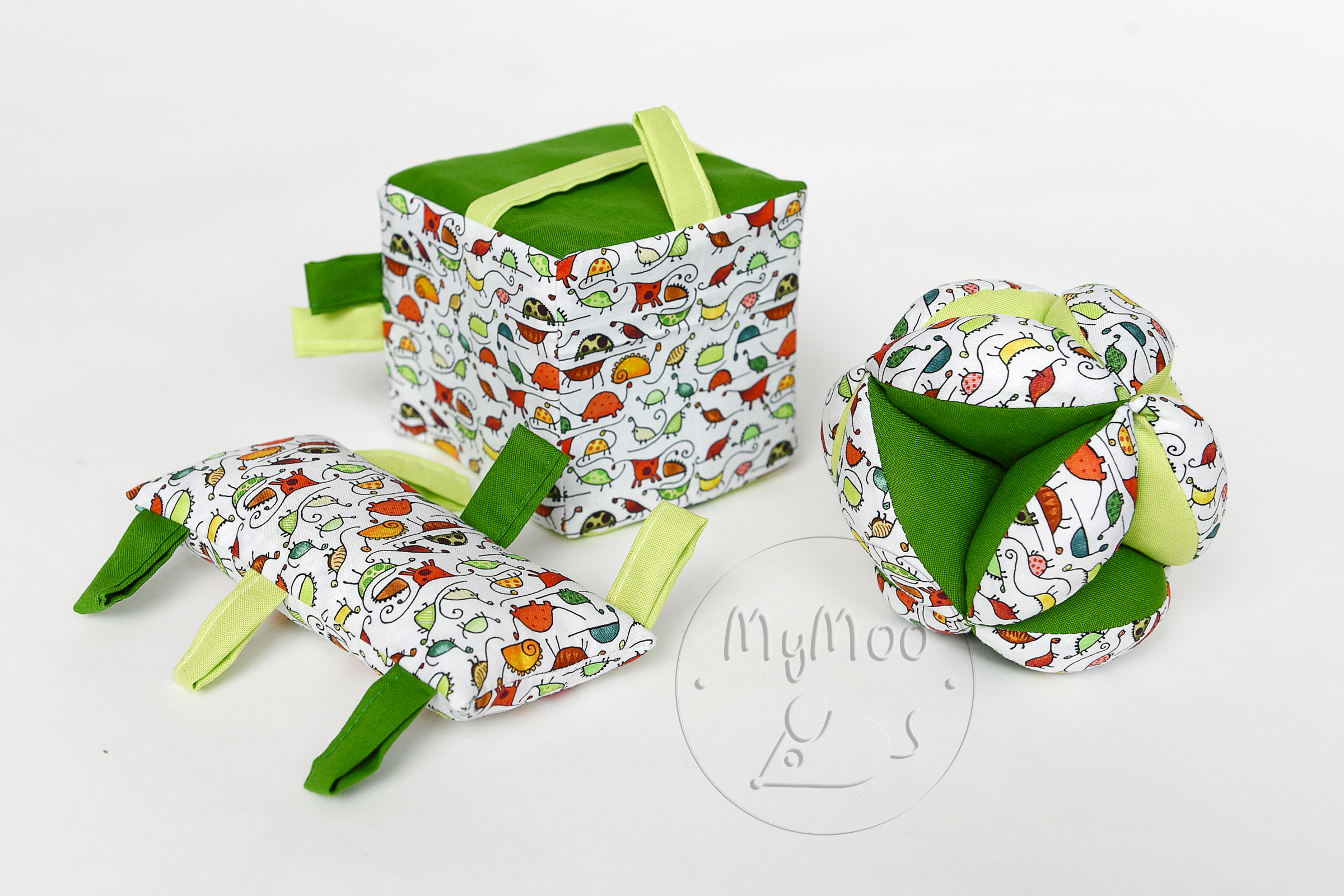 MyMoo Cubo Sensoriale Busy Cube - Crazy Dino