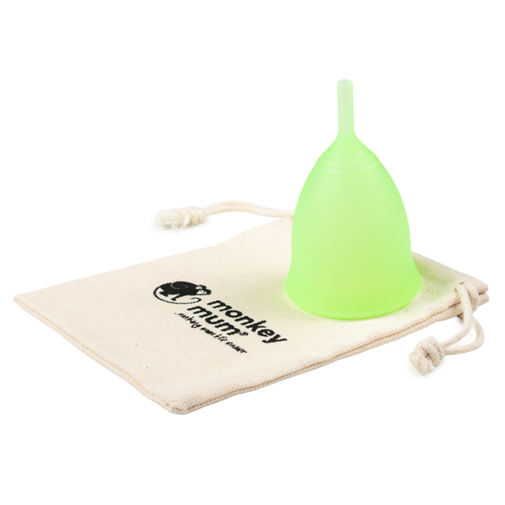 Monkey Mum® Menstrual Cup - Gentle Lily - L Red,Monkey Mum® Menstrual Cup - Gentle Lily - L Red