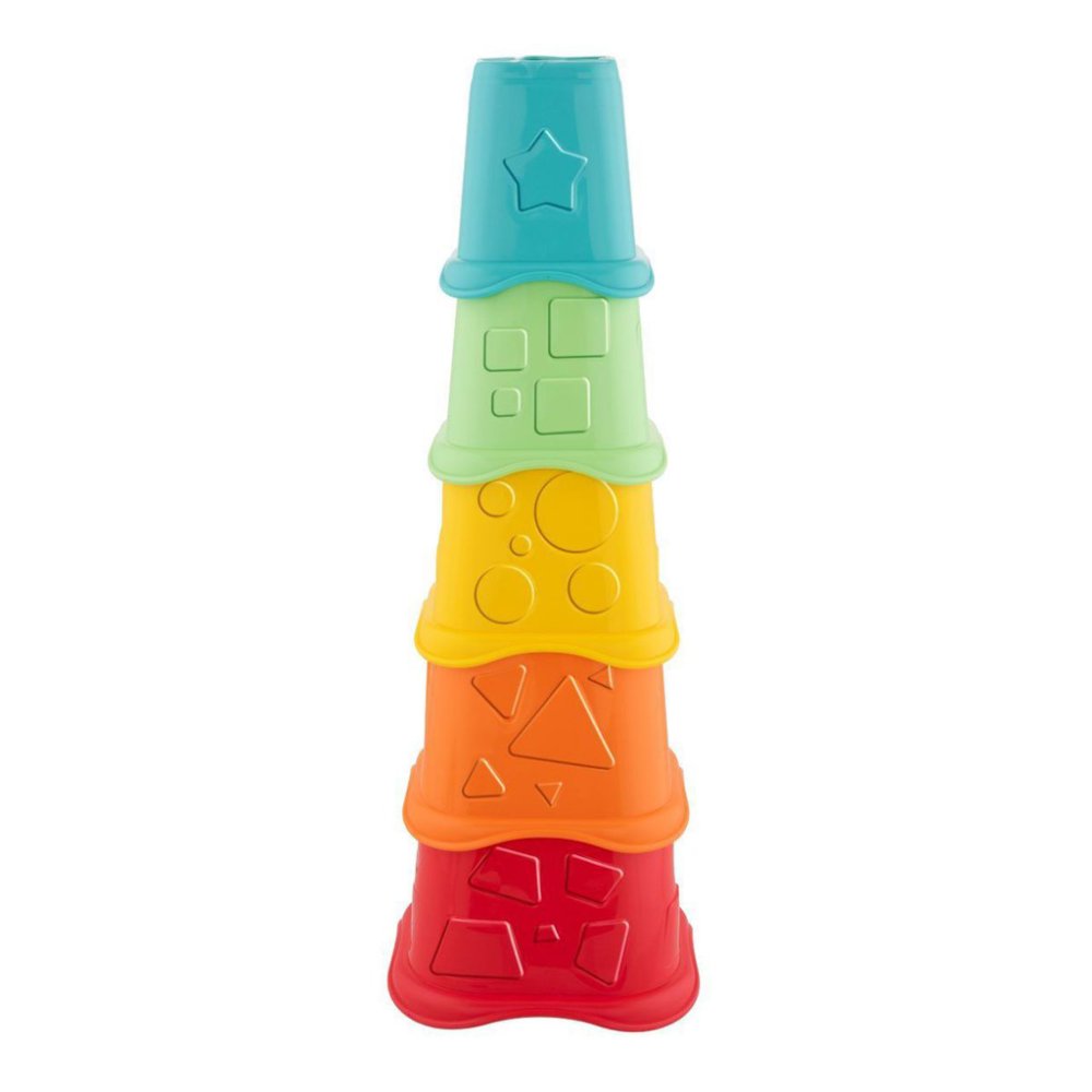 CHICCO Cups Stackable Colored Eco+ 6m+