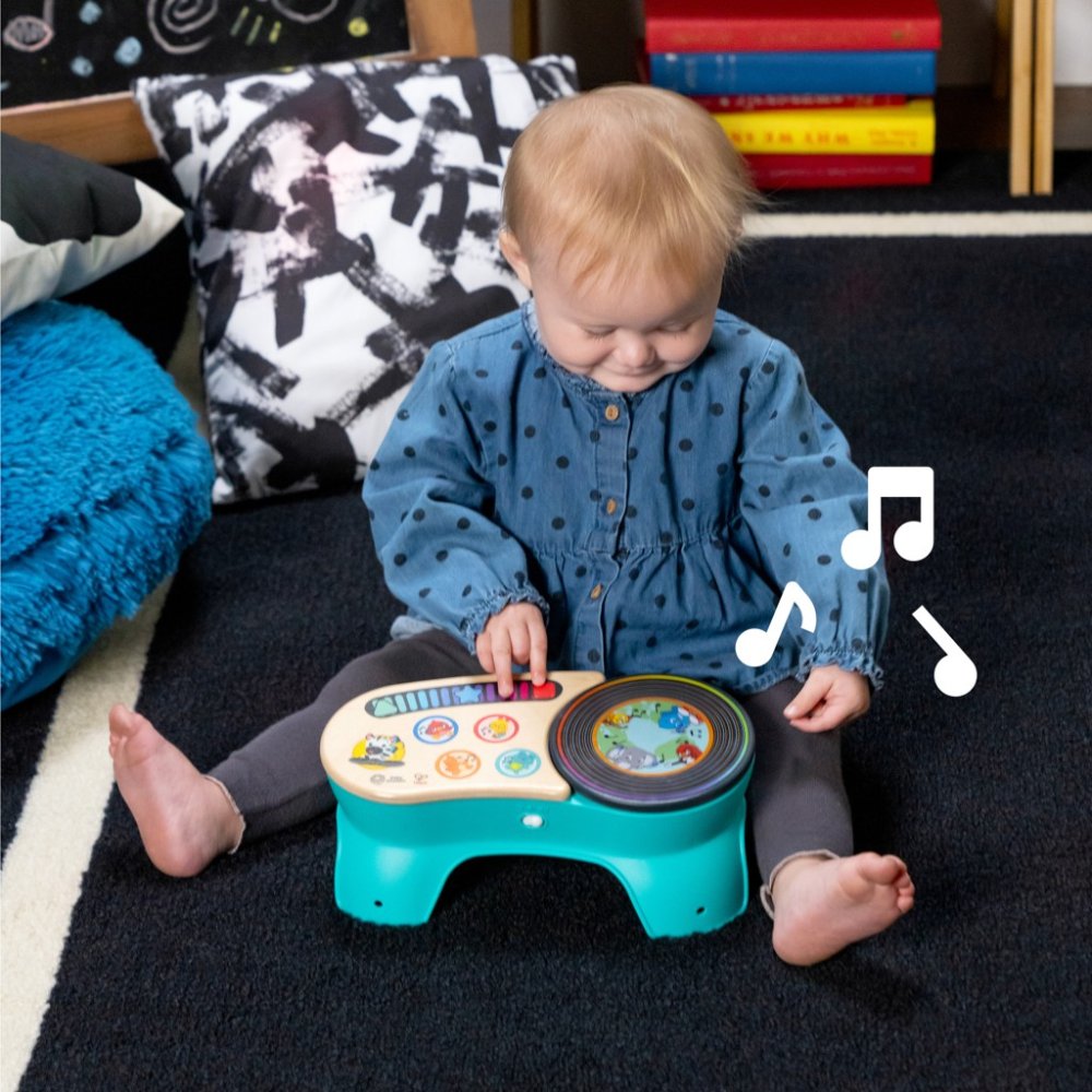 BABY EINSTEIN Juguete Musical Tocadiscos DJ Discovery™ Magic Touch™ HAPE 6m+